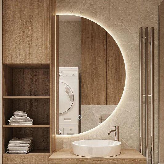 Led Lighted Makeup Full Body Mirror Bathroom Decorative Multifunct Dressing Large Mirror Bedroom Nordic Espejo Aumento Decor - Pacisia