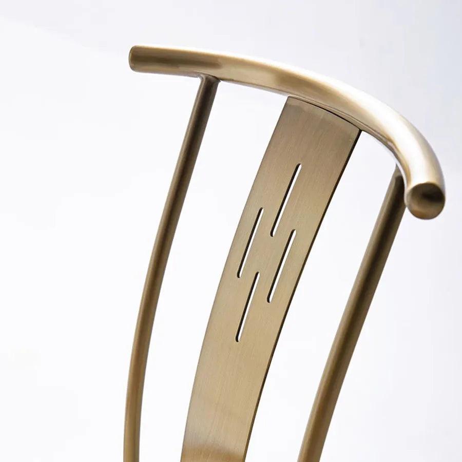 Unique Dining Chair Trendy High Back Luxury Bar Party Office Decor Wedding Events Armchair Armrests Chaisse Nordic Furniture - Pacisia