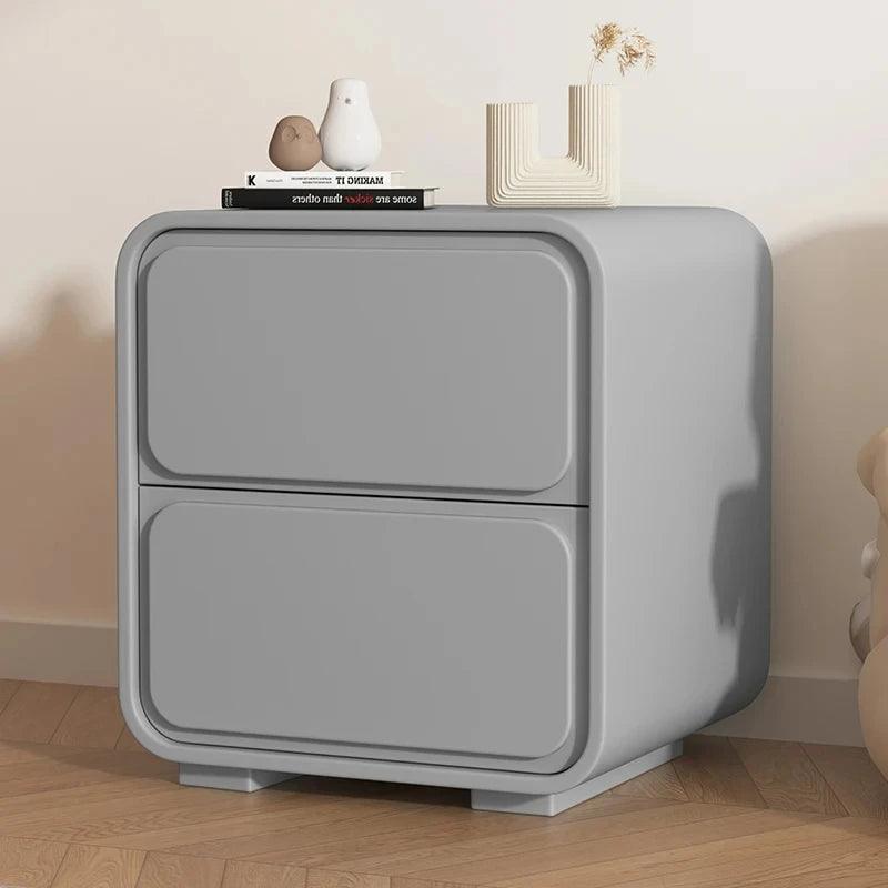 Drawer Storage Nightstand Modern Nordic Wood Space Saving Bedside Table Minimalist Bedroom Mesitas De Noche Home Furniture - Pacisia