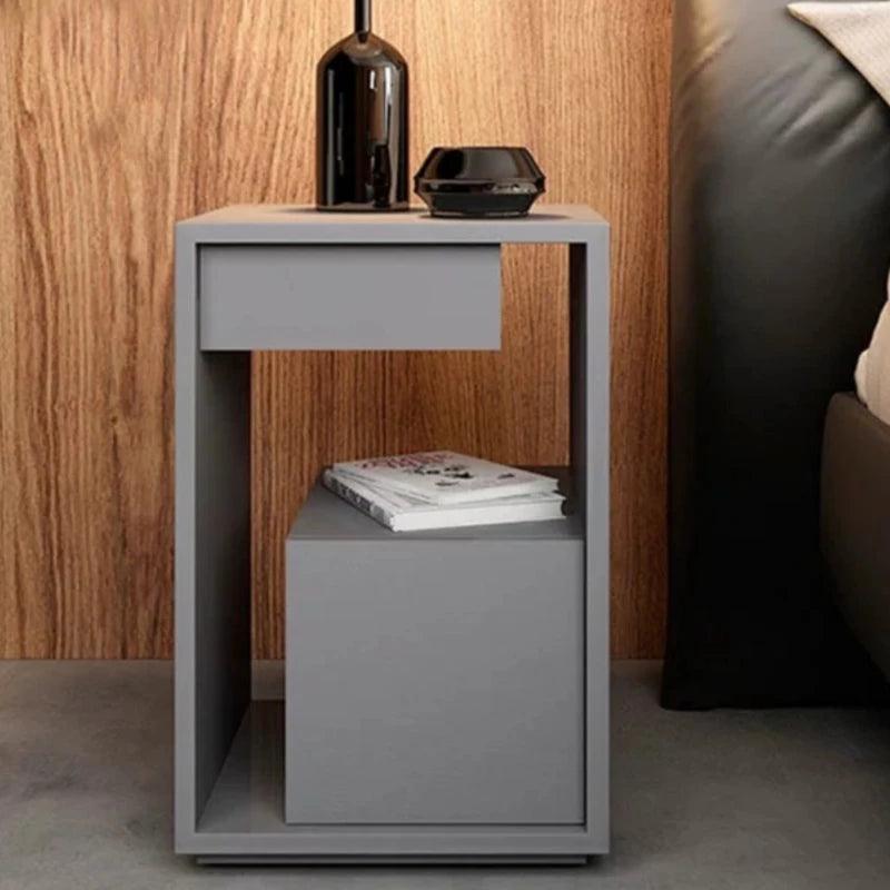 Minimalist Tea Bedside Tables Cute Nightstand Mini Simple Bedside Tables File Cabinets Mudor De Quarto Garden Furniture Sets ZT - Pacisia