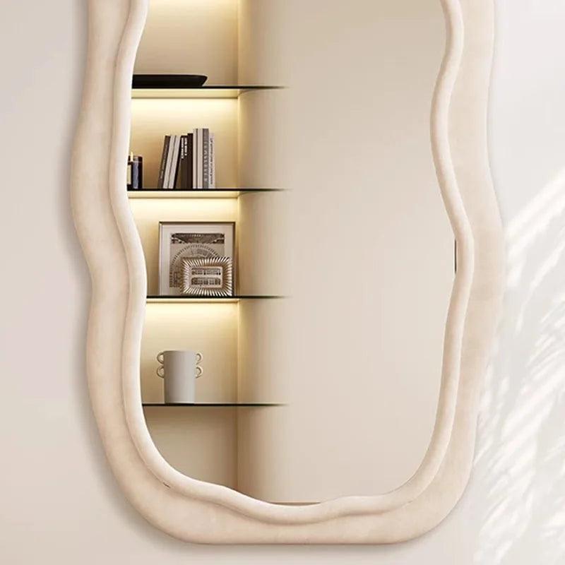 Full Body Decorative Mirrors Large Bedroom Standing Full Length Mirror Nordic Antique Espejo Cuerpo Entero Decor Home Interior - Pacisia