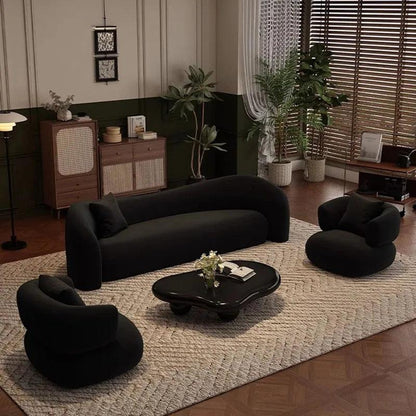 Black Living Room Sofas Bed Modern Nordic Minimalist Sofas Luxury Sectional Europe Salas Y Sofas Muebles Economicos Furniture - Pacisia