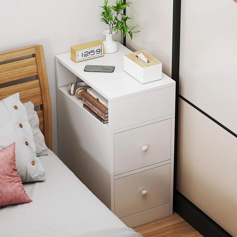 Cute Storage Nightstands Mobile Bedroom Nordic Mini Small Smart Bedside Table Multifunctional Luxury Nachttisch Home Furniture - Pacisia
