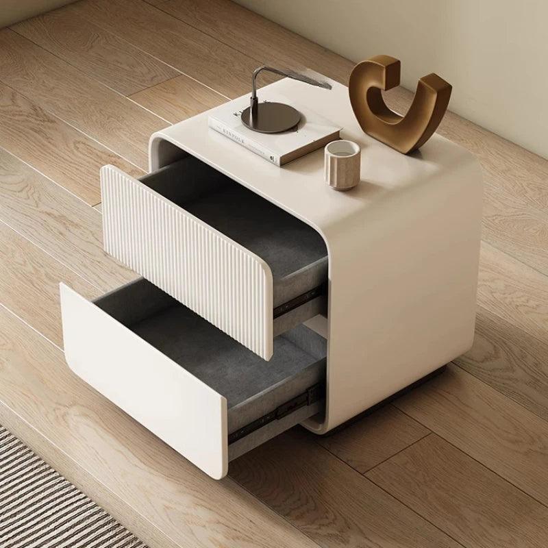 Dresser Narrow Table Dressers Design White Bedroom Cabinet Storage Auxiliary Bed Headboard Cheap Comfortable Mueble Chest Cute - Pacisia