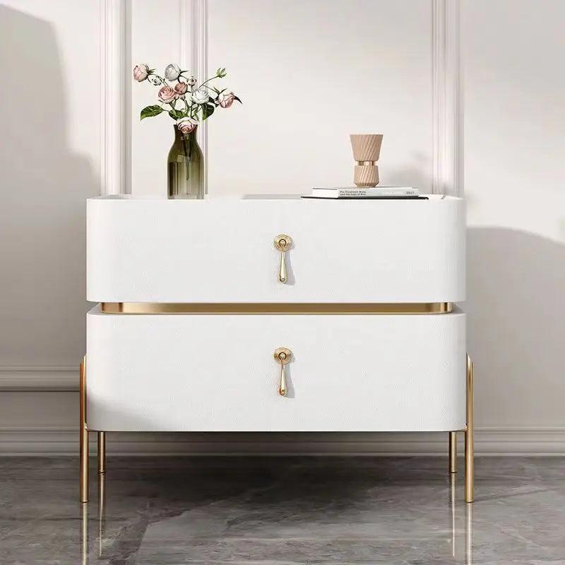 Mobile Dressers Nightstands Side Living Room Wood Console Small Bedside Table Bedroom Luxury Mesa De Noche Bedroom Furniture - Pacisia