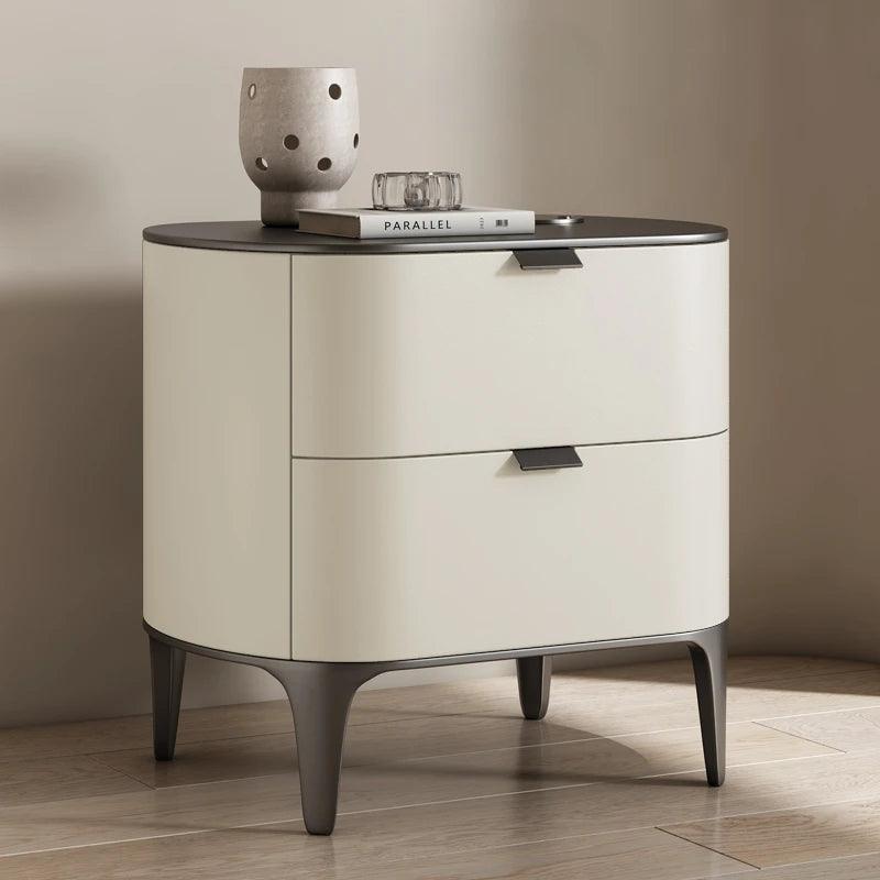Bedside Tables Nightstands Brown Japandi Hotel Filing Cabinets Cute Nightstands Luxury Muebles Para El Hogar Salon Furniture - Pacisia