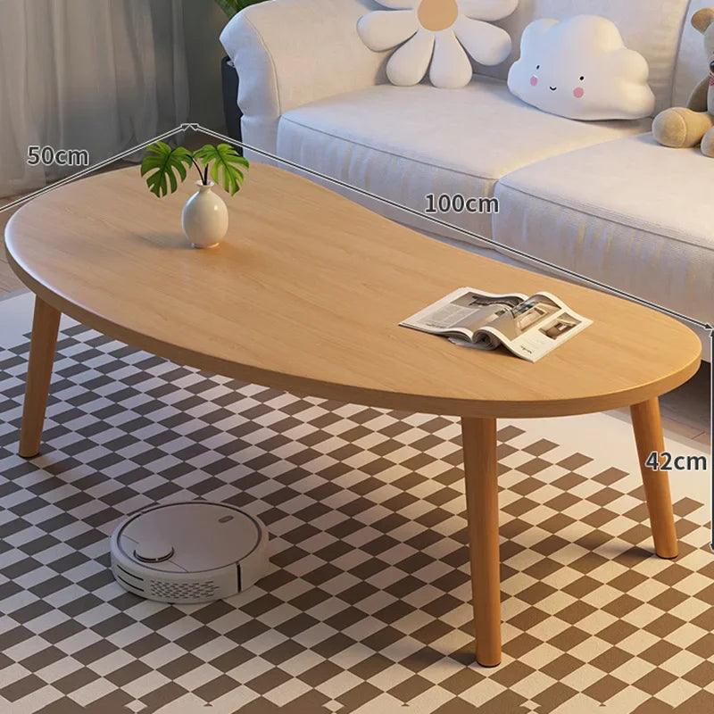 Nordic Industrial Coffee Tables Books Designer Premium Japanese Coffee Tables Wood Minimalist Mesa De Centro De Home Furniture - Pacisia