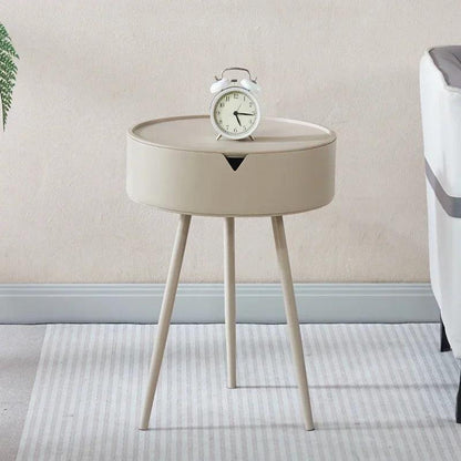 Modern Simple Bedroom Bedside Table Rental Room with Bed Side Table Storage Small Table Tea Table Coffee Table By The Sofa - Pacisia