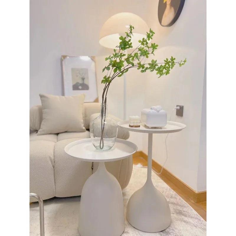 K-star Sofa Side Table Minimalist Light Luxury Small Coffee Table Mini Modern Creative Small Size Living Room Corner Table - Pacisia