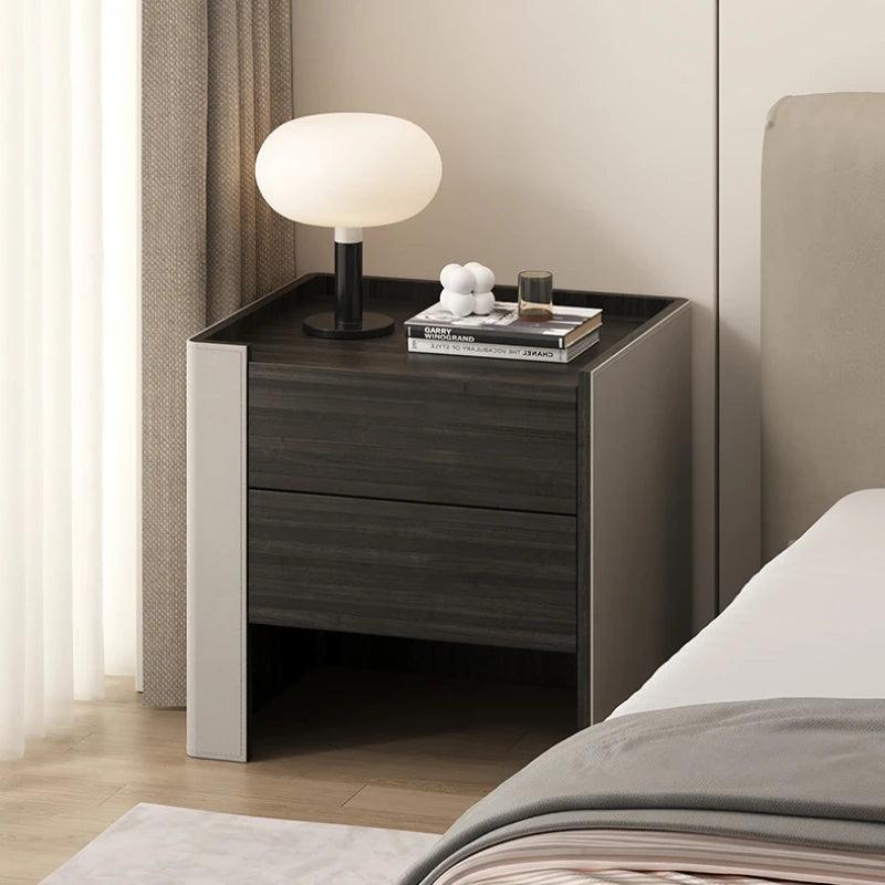 Designer Floating Nightstand Bedside Hanging Bedside Table Narrow Sofa Side Bed Dresser Stand Muebles Nightstands Small Room - Pacisia