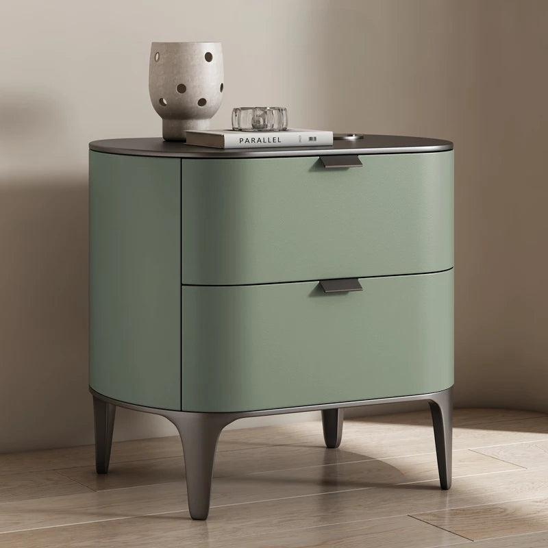 Bedside Tables Nightstands Brown Japandi Hotel Filing Cabinets Cute Nightstands Luxury Muebles Para El Hogar Salon Furniture - Pacisia