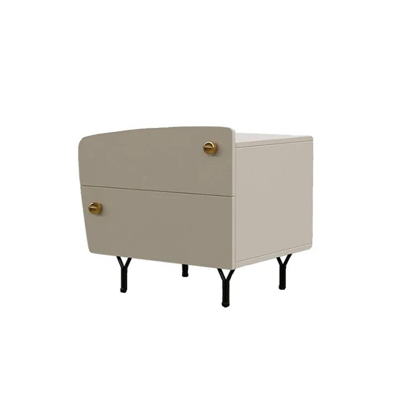 Girl White Nightstand Bedside Nordic Cute Trendy Drawers Night Table Mid Century Space Saving Mesitas De Noche Bedroom Furniture - Pacisia