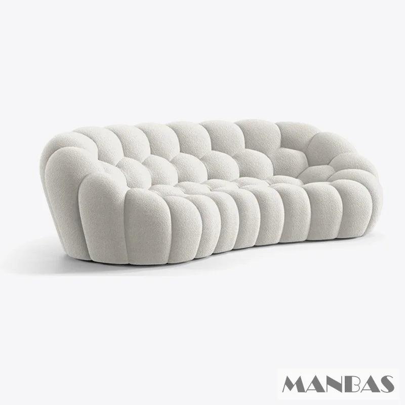 Upgrade Your Living Room with MINGDIBAO Fabric Sofas - Stylish Bubble Couch Designer Cloud Sofa Sets Fluffy Cloth Couch - Pacisia