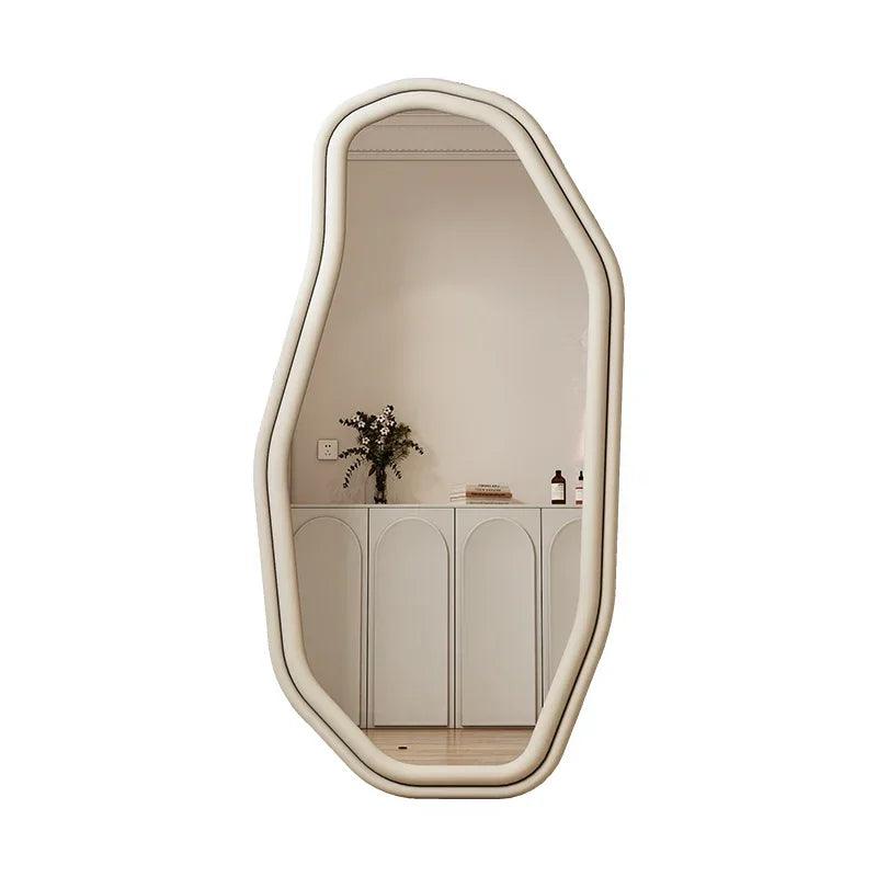 Length Bedroom Decorative Mirrors Wall Cute Standing Girls Decorative Mirrors Wavy Glass Decoracion Habitacion House Decoration - Pacisia
