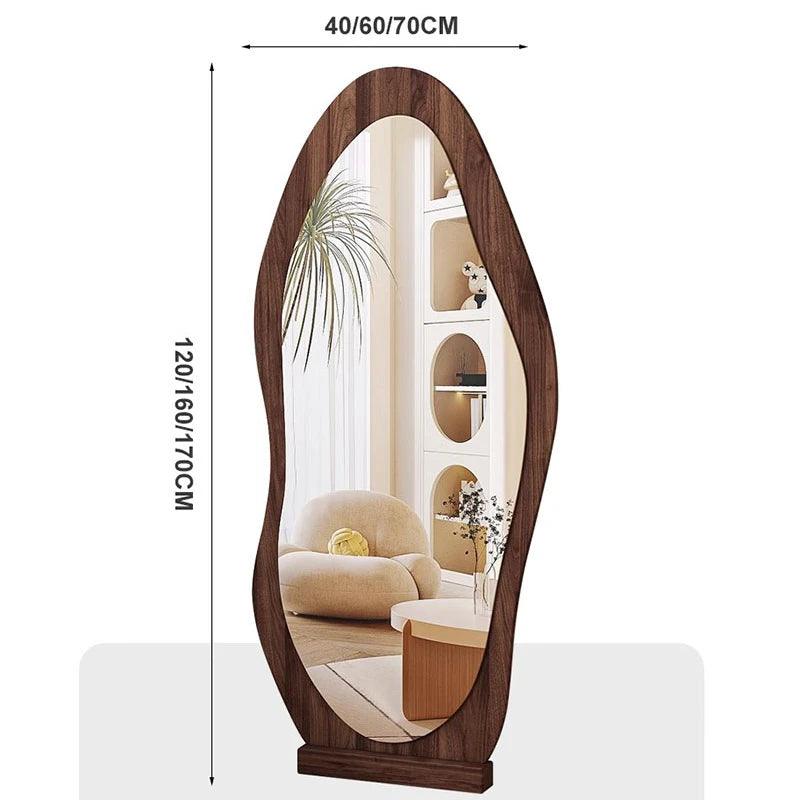 Home Decoration Luxury Wall Arts Large Full Body Mirror Bathroom Mirrors Art Korean Interior Circular Aesthetic Espejo Room - Pacisia