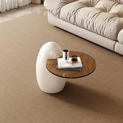 K-star Cream Style Coffee Table Modern And Minimalist Living Room Household Small Unit Cat Paw Light Luxury Nordic Style 2024 - Pacisia