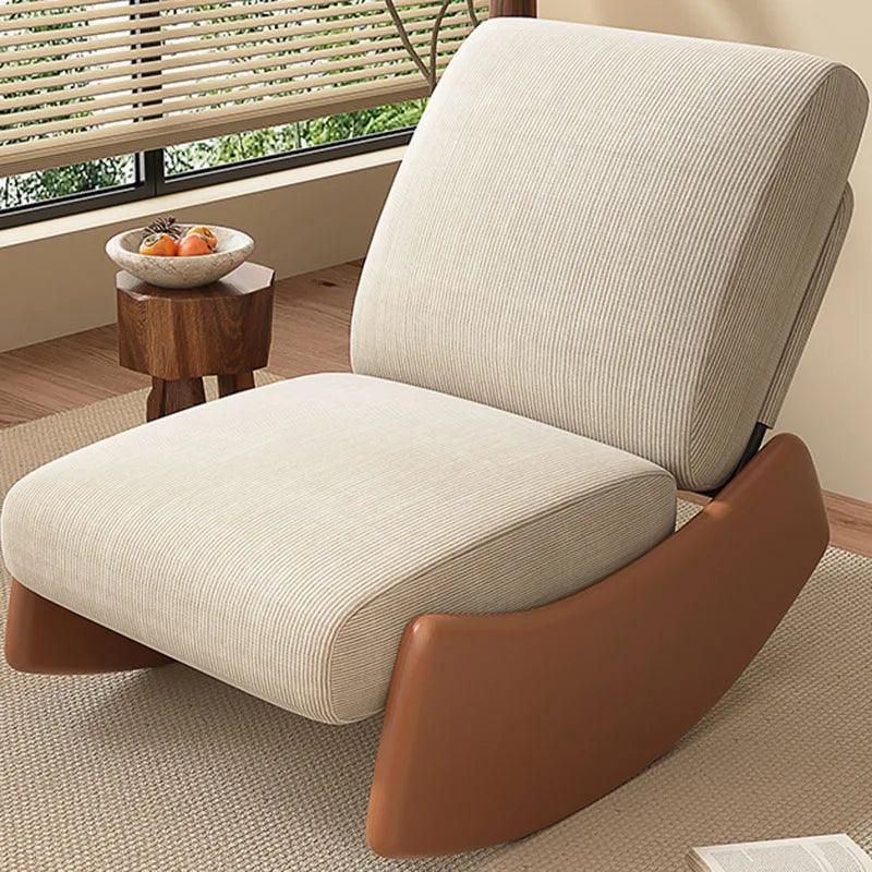 Arm Rocking Chair Lounge Luxury Bedroom Meditation Recliner Chair Design Room Single Sofa Fauteuil Salon Unique Furniture - Pacisia