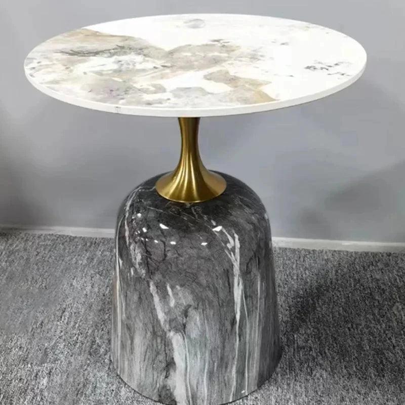 Living Room Minimalist Coffee Tables Round Luxury Nordic GlamourCoffee Tables Modern Marble Muebles Para El Hogar Furniture - Pacisia