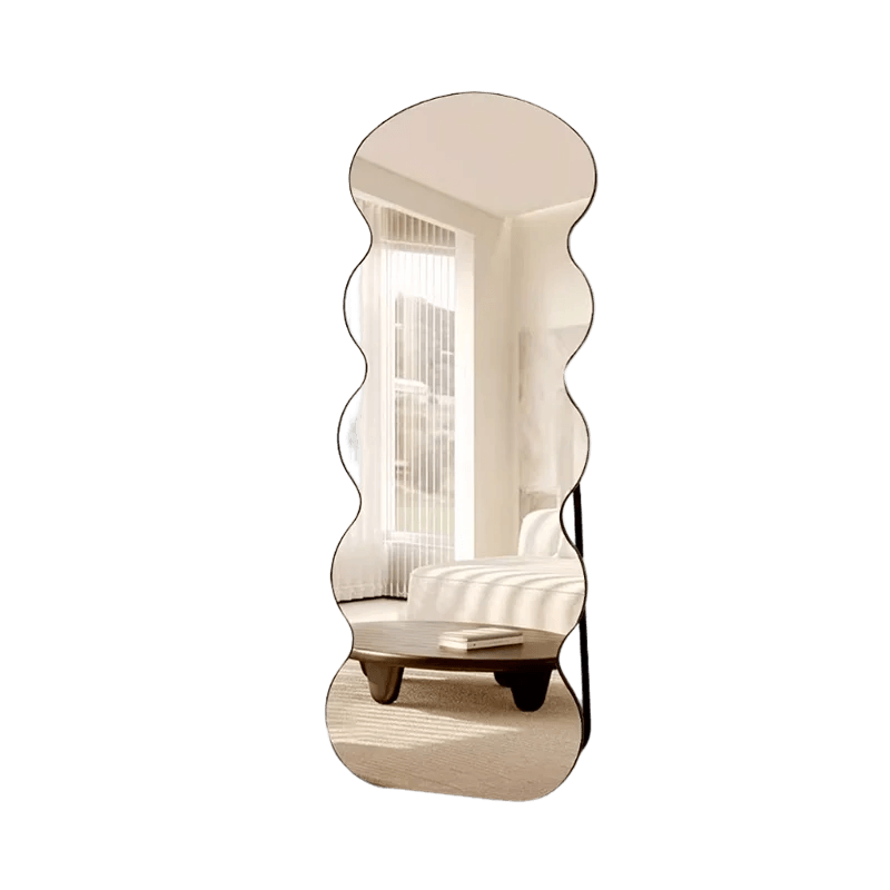 Bedroom Irregular Mirror Aesthetic Art Floor Full Body Mirror Luxury Bathroom Espejos Decorativos De Pared Decorative Mirrors - Pacisia