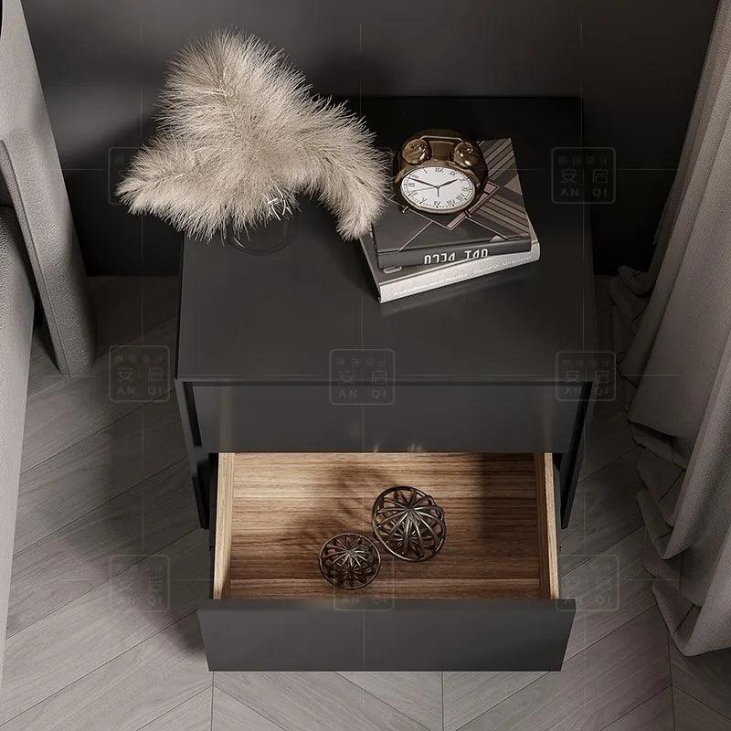 Narrow Nordic Bedside Table Bedroom Dressing Luxury Removable Bedside Table Created Drawer Nachttisch Furnitures for Bedroom GG - Pacisia