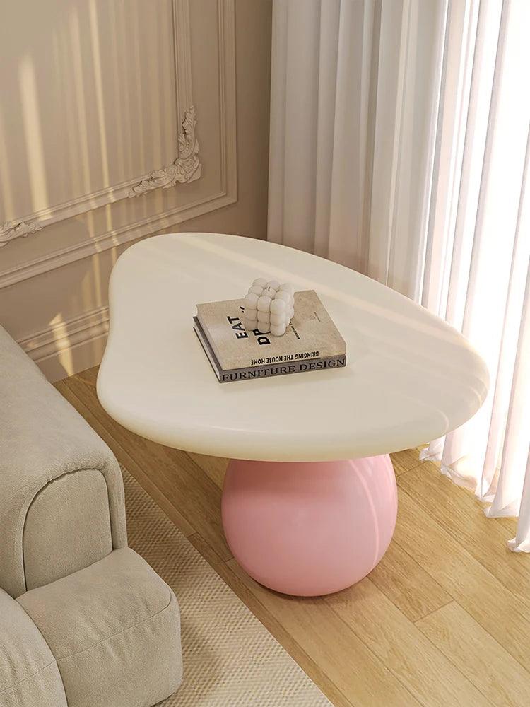 Cream style living room, sofa side table, floor to ceiling ornaments, coffee table, household bedside table, decor corner table - Pacisia