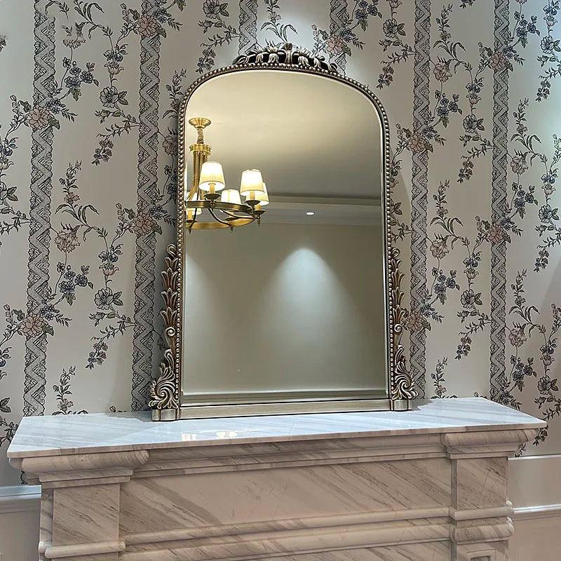 Round Hallway Mirrors Design Unbreakable Funky Macrame Mirrors Quality Luxury Gold Dekoracyjne Lustra Decor Home Interior - Pacisia