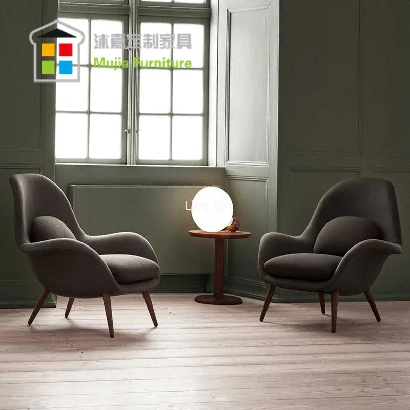 Designer Beauty Salon Living Room Chairs Elegant Nail Salon Luxury Single Sofa Chair Dressing Comfy Poltrona Bedroom Furniture - Pacisia