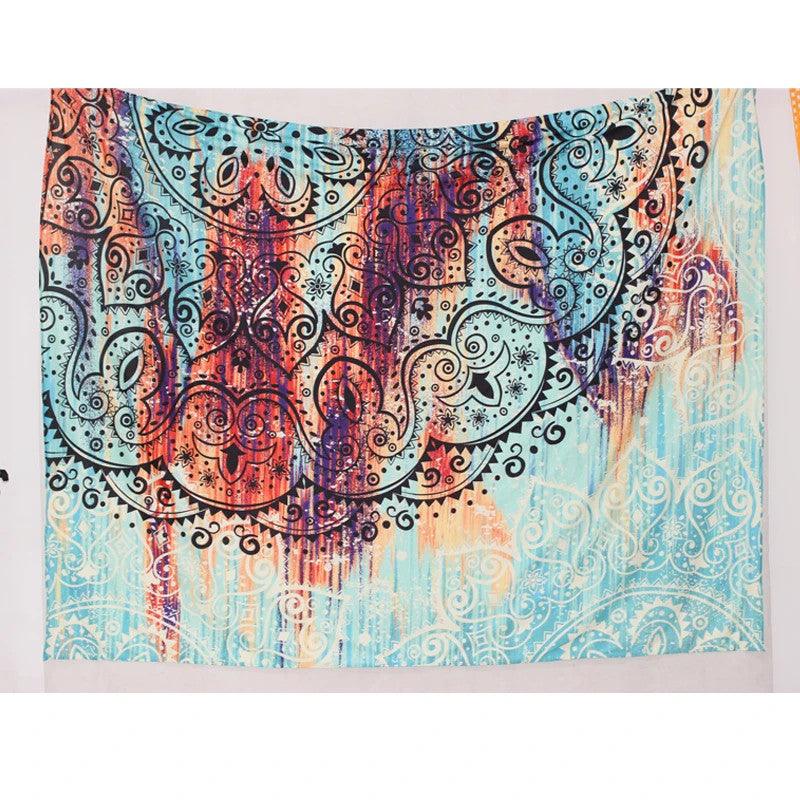 Sevenstars Bohemian Mandala Tapestry Hippie Floral Tapestry Sketched Flower Tapestry Art Print Tapestry For Room - Pacisia