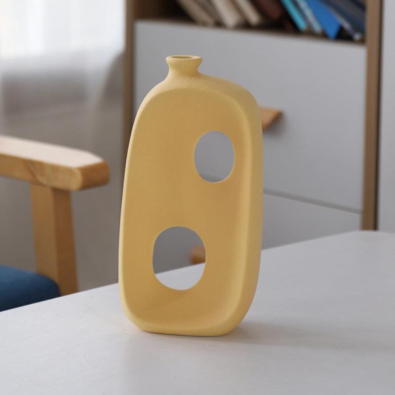 Abstract Ceramic Vase Simple Modern Ornament - Pacisia