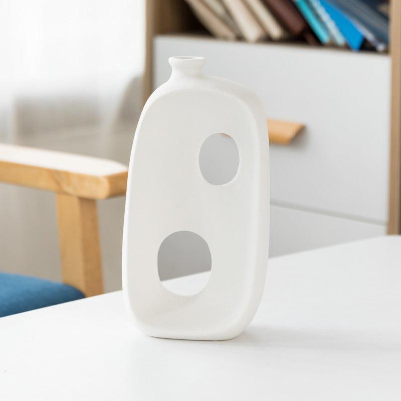 Abstract Ceramic Vase Simple Modern Ornament - Pacisia