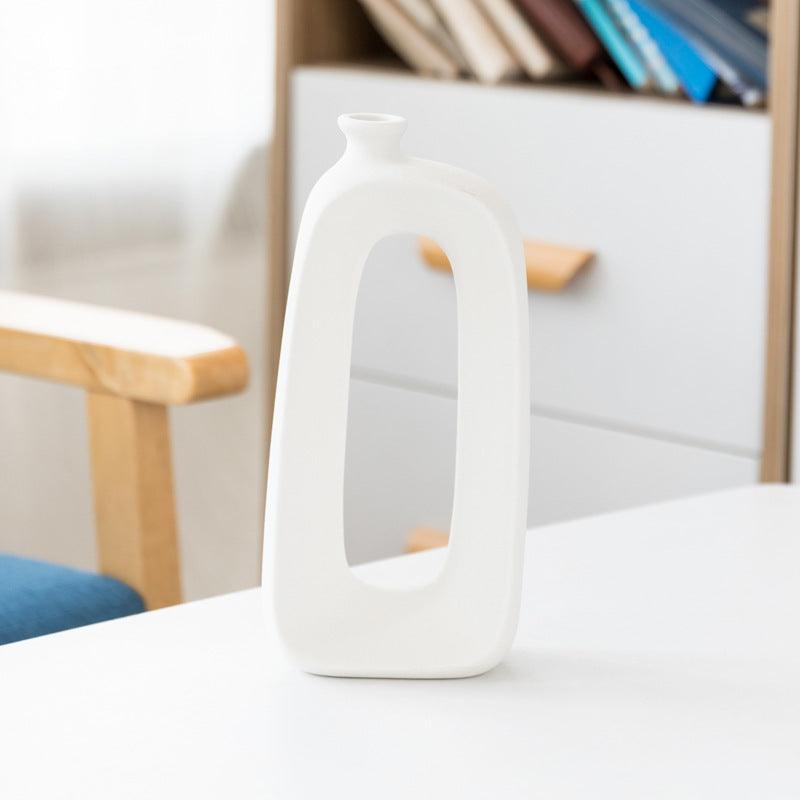 Abstract Ceramic Vase Simple Modern Ornament - Pacisia