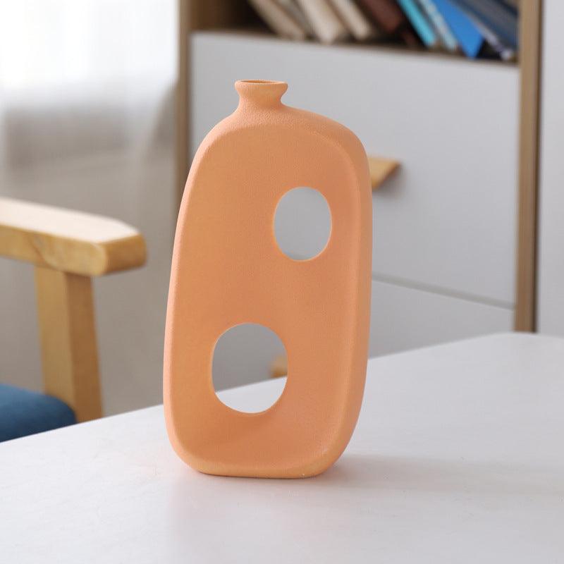 Abstract Ceramic Vase Simple Modern Ornament - Pacisia