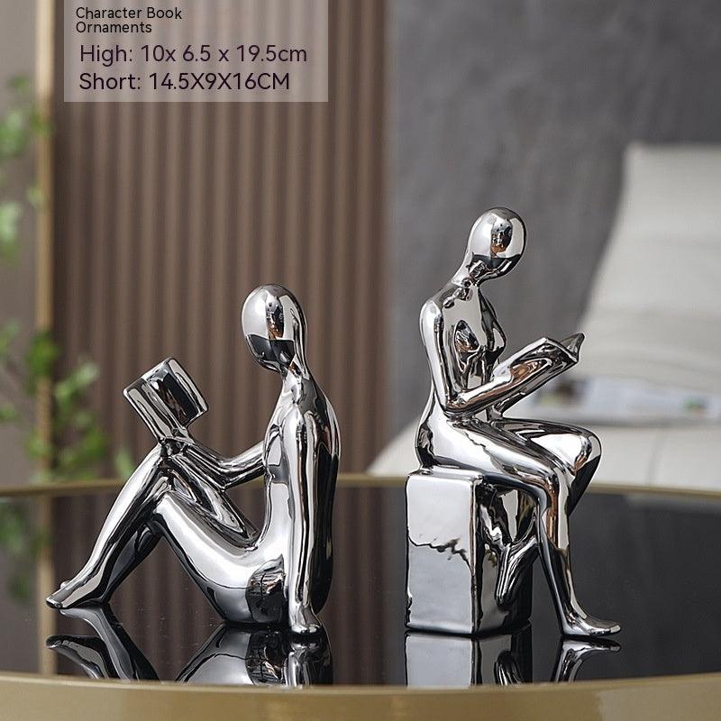 Abstract Character Bookend Artware Decorations Ornaments - Pacisia