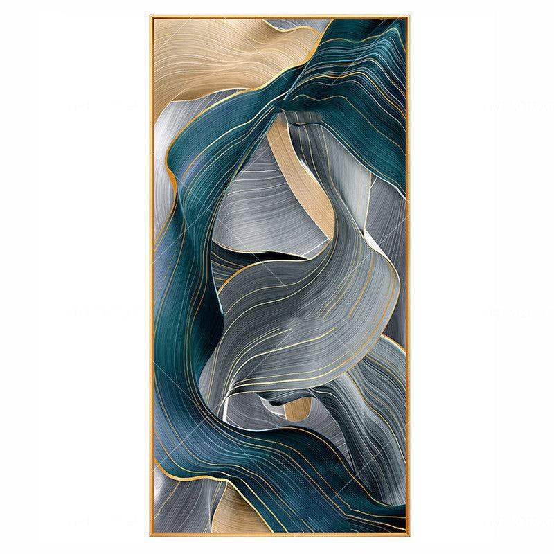 Abstract Fluid Art Canvas Wall Painting - Modern Decorative Poster - Pacisia