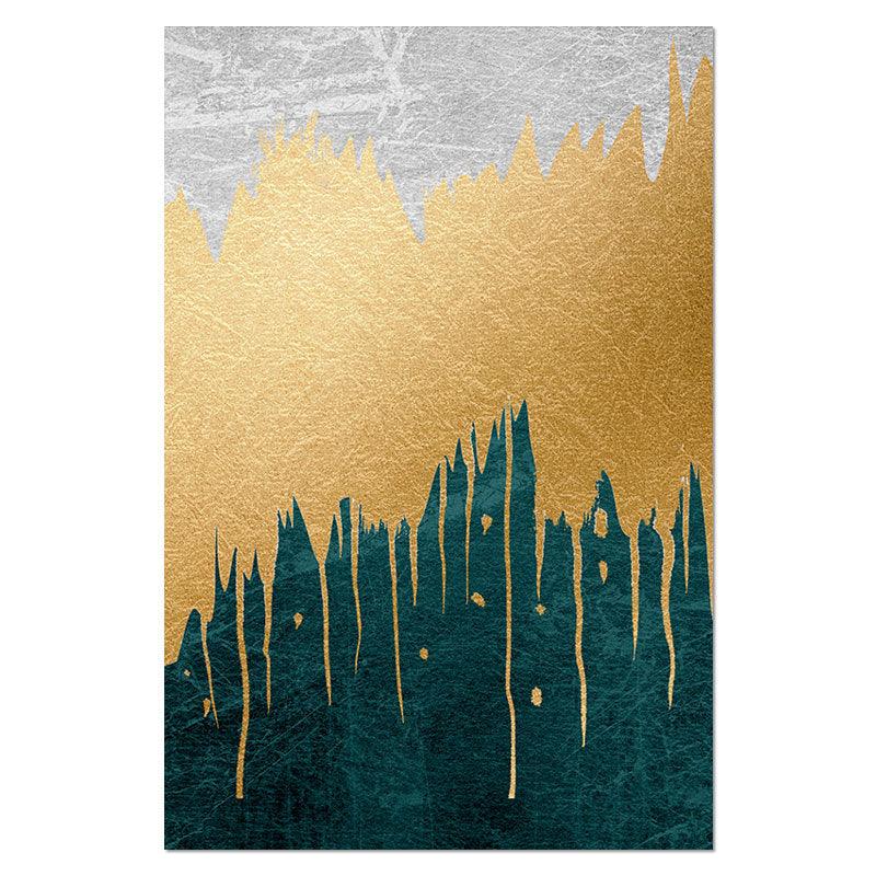 Abstract Landscape Wall Art - Triptych Canvas Painting for Living Room - Pacisia