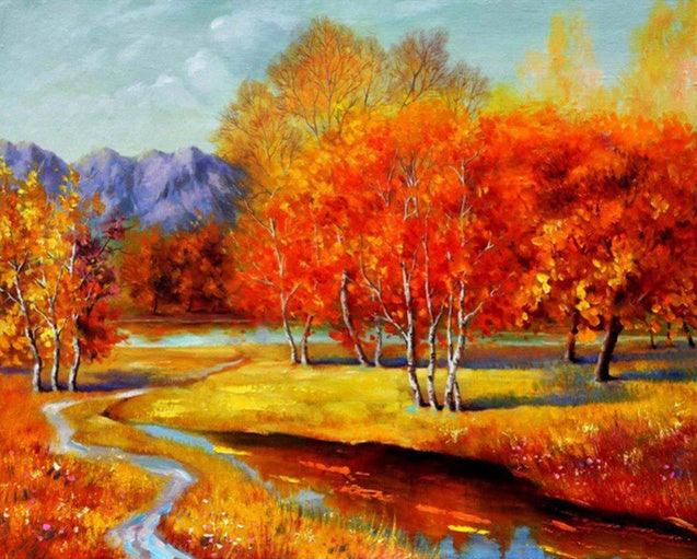 Abstract Street Decoration Painting - Modern Canvas Wall Art - Pacisia
