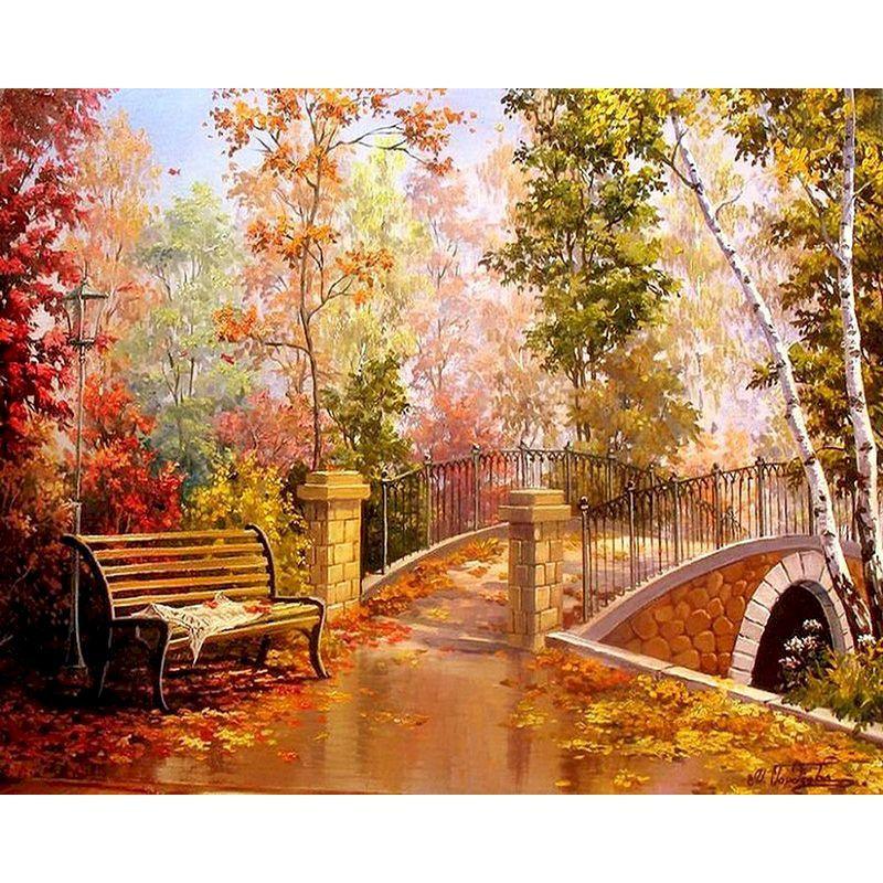 Abstract Street Decoration Painting - Modern Canvas Wall Art - Pacisia