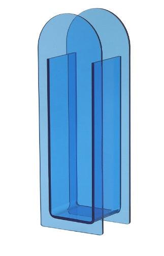 Acrylic Vase Transparent Colorful Living Room Dry Flower Geometric Flower Vase - Pacisia