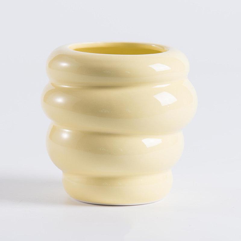 Advanced Ceramic Honeypot Vase Arranger - Pacisia