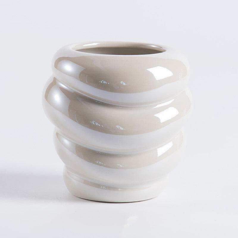 Advanced Ceramic Honeypot Vase Arranger - Pacisia