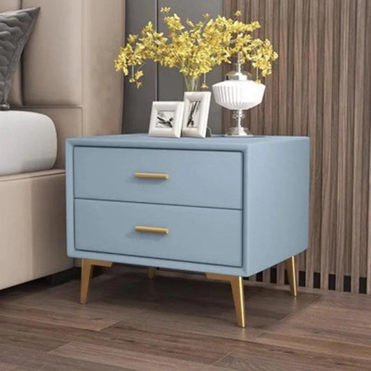 Aesthetic White Nightstand Bedside Storage Cabinet Luxury Minimalist Nightstands Organizer Wooden Tables De Nuit Home Furniture - Pacisia
