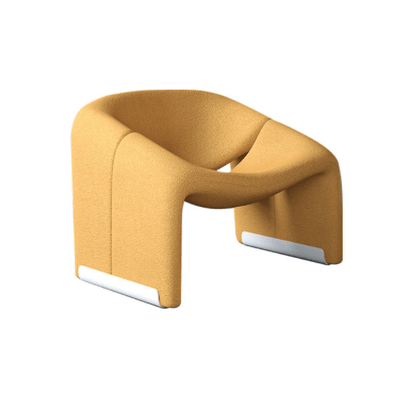 Alabaster Wave Textured Armchair - Pacisia