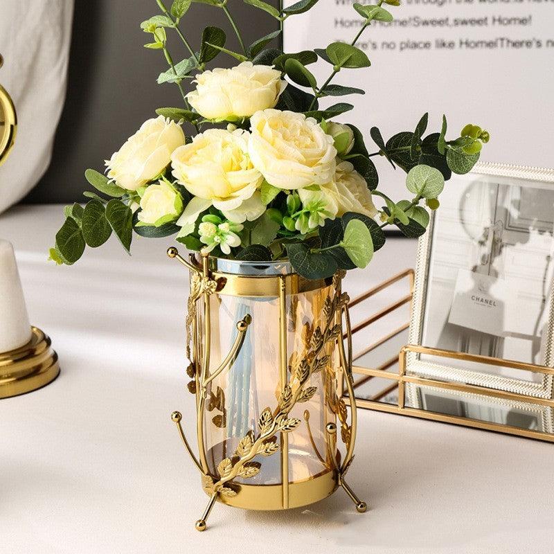 American Light Luxury Metal Vase Ornament Decoration - Pacisia