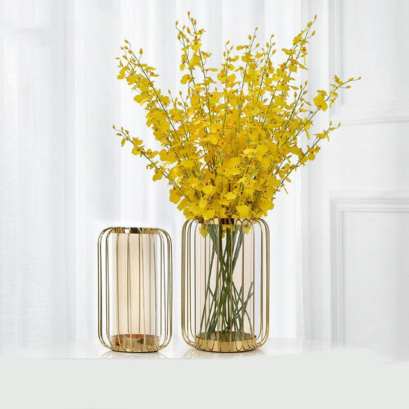 American Vase Decoration Light Luxury Simulation Dried Floral Living Room Flower Arrangement - Pacisia