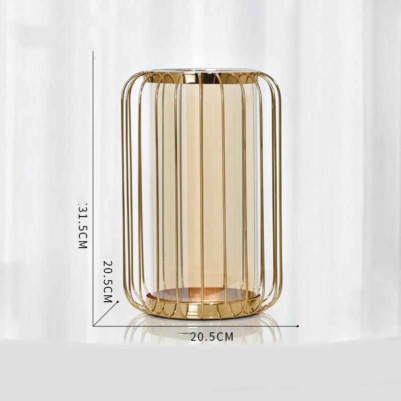 American Vase Decoration Light Luxury Simulation Dried Floral Living Room Flower Arrangement - Pacisia