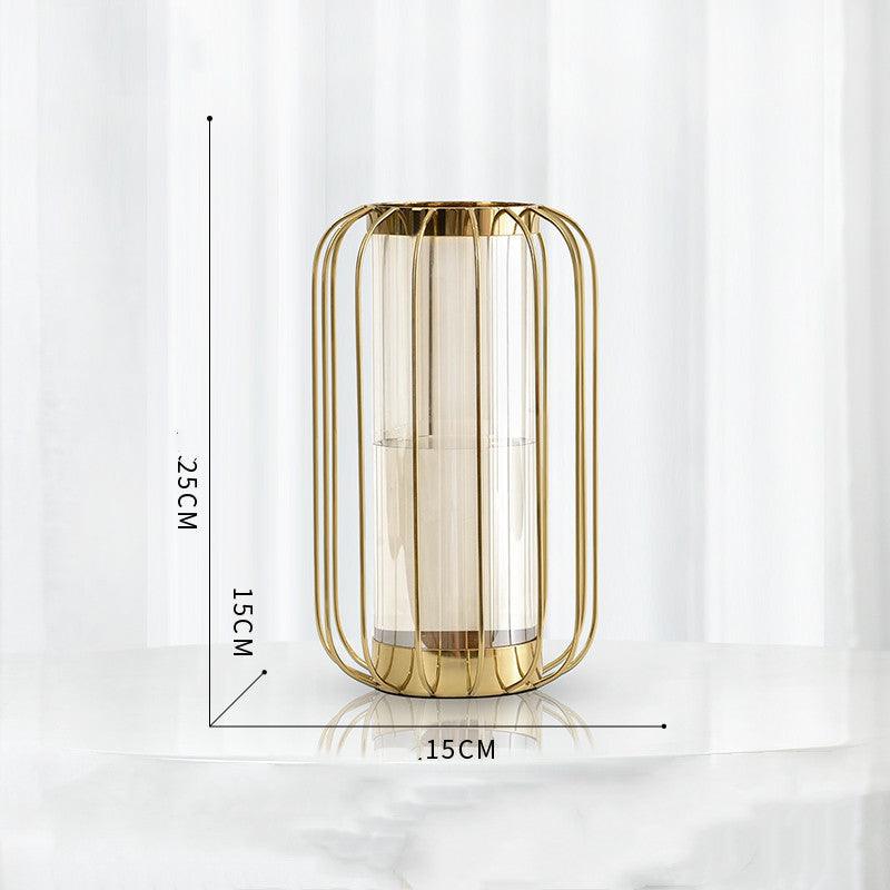 American Vase Decoration Light Luxury Simulation Dried Floral Living Room Flower Arrangement - Pacisia