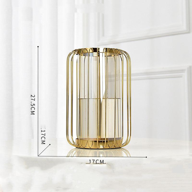 American Vase Decoration Light Luxury Simulation Dried Floral Living Room Flower Arrangement - Pacisia