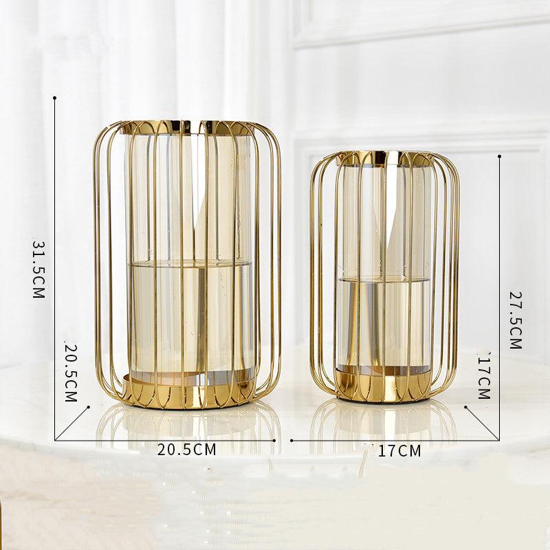 American Vase Decoration Light Luxury Simulation Dried Floral Living Room Flower Arrangement - Pacisia