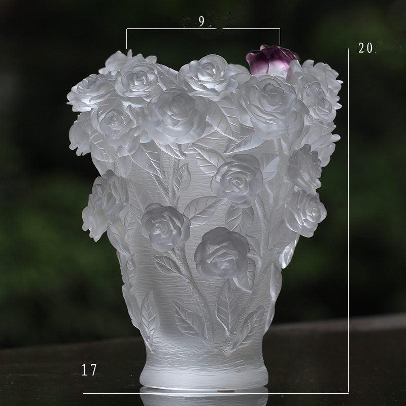 Ancient Glazed Vase Light Creative Rose - Pacisia