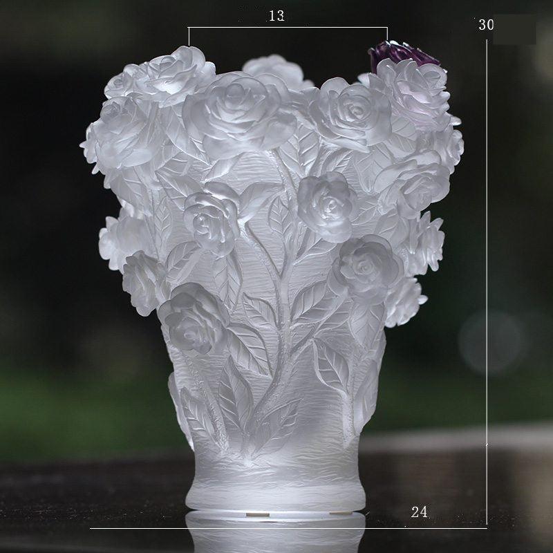 Ancient Glazed Vase Light Creative Rose - Pacisia